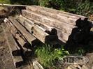 (20) Creosote treated beams